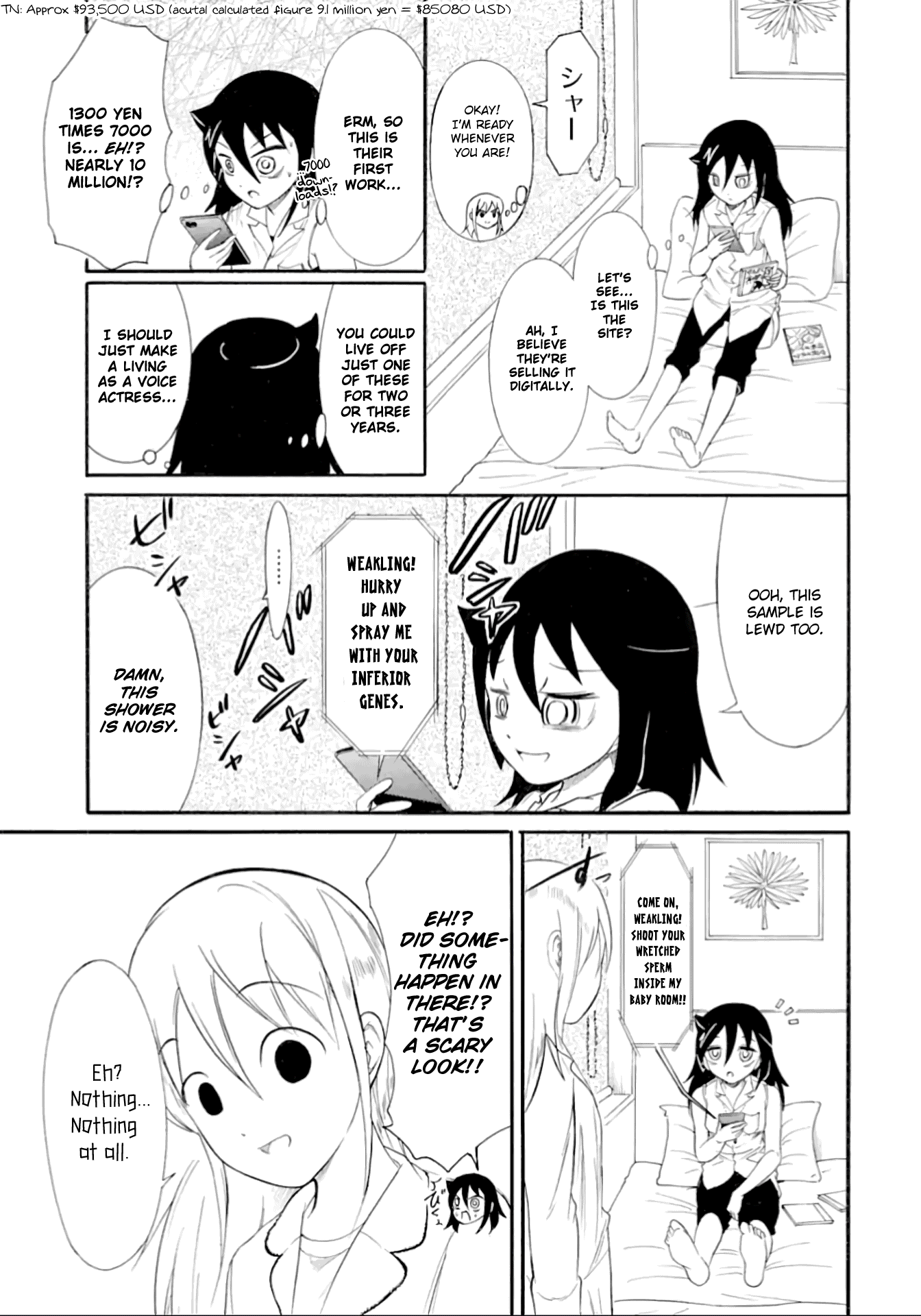 It's Not My Fault That I'm Not Popular! chapter 177.2 - page 6