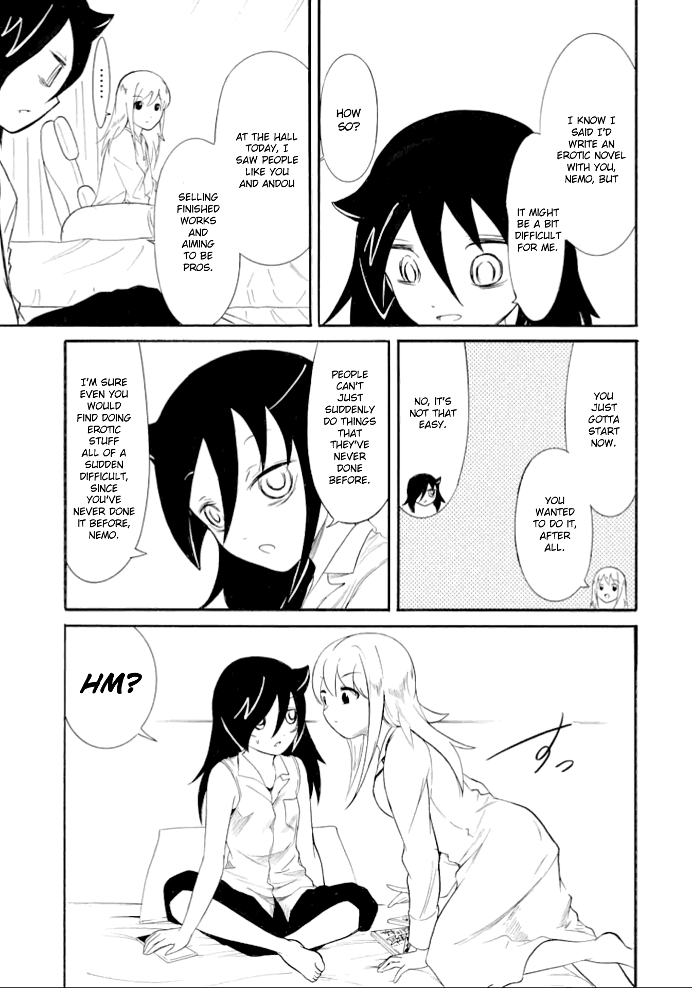 It's Not My Fault That I'm Not Popular! chapter 177.2 - page 8