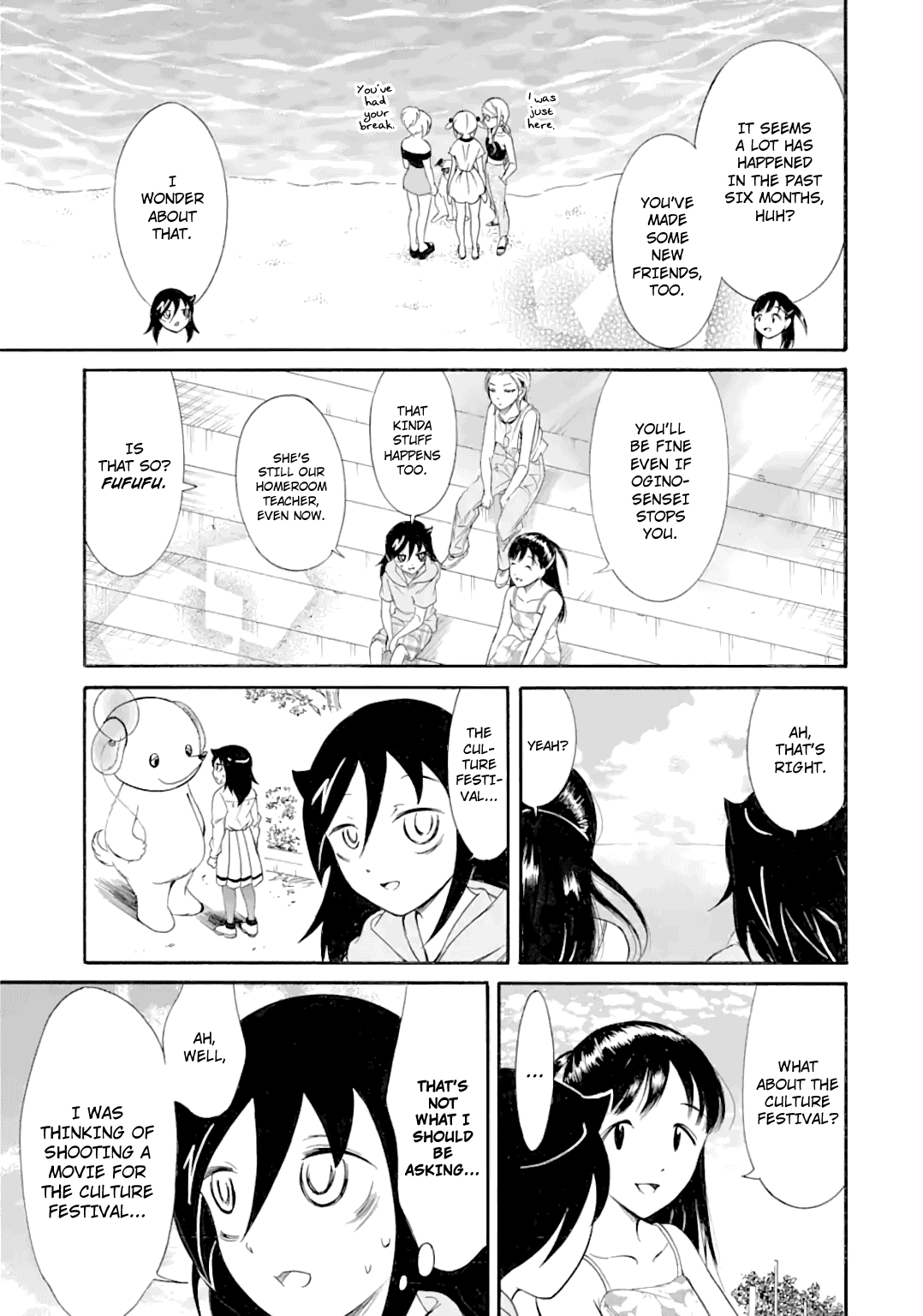 It's Not My Fault That I'm Not Popular! chapter 182 - page 5