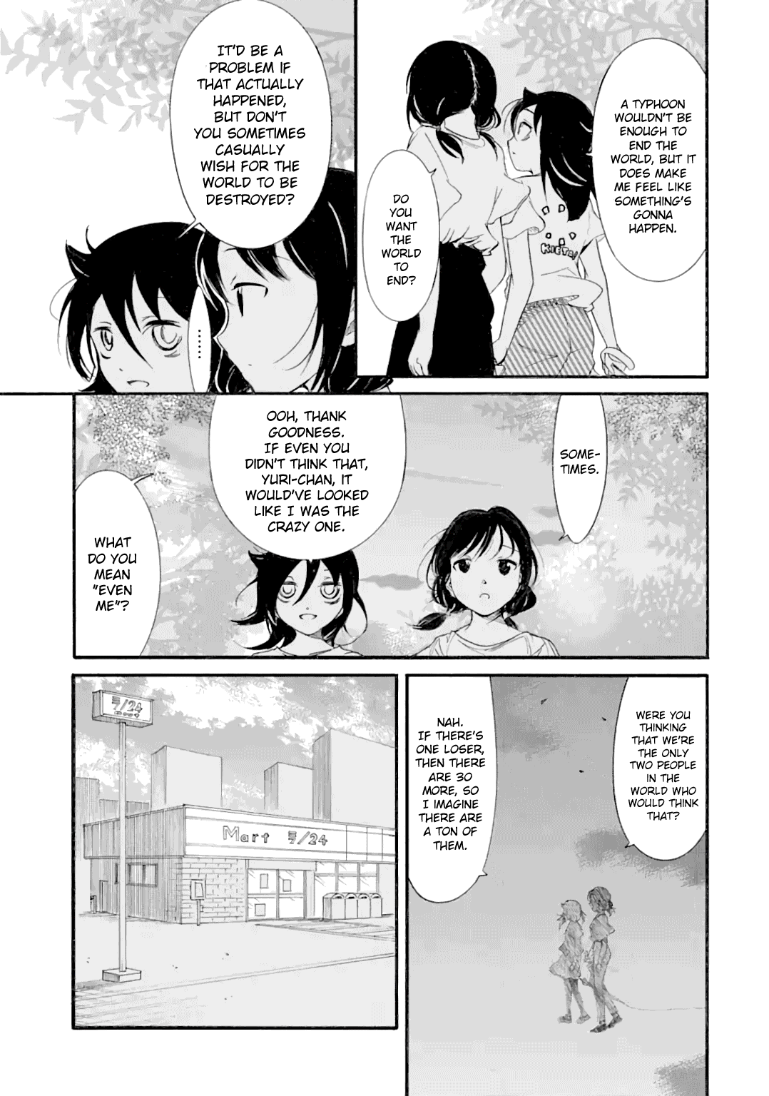 It's Not My Fault That I'm Not Popular! chapter 183 - page 9