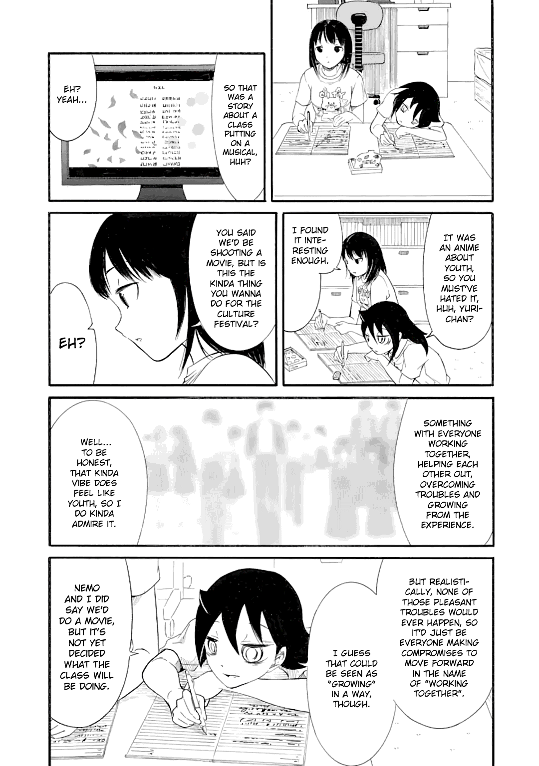 It's Not My Fault That I'm Not Popular! chapter 183.2 - page 5