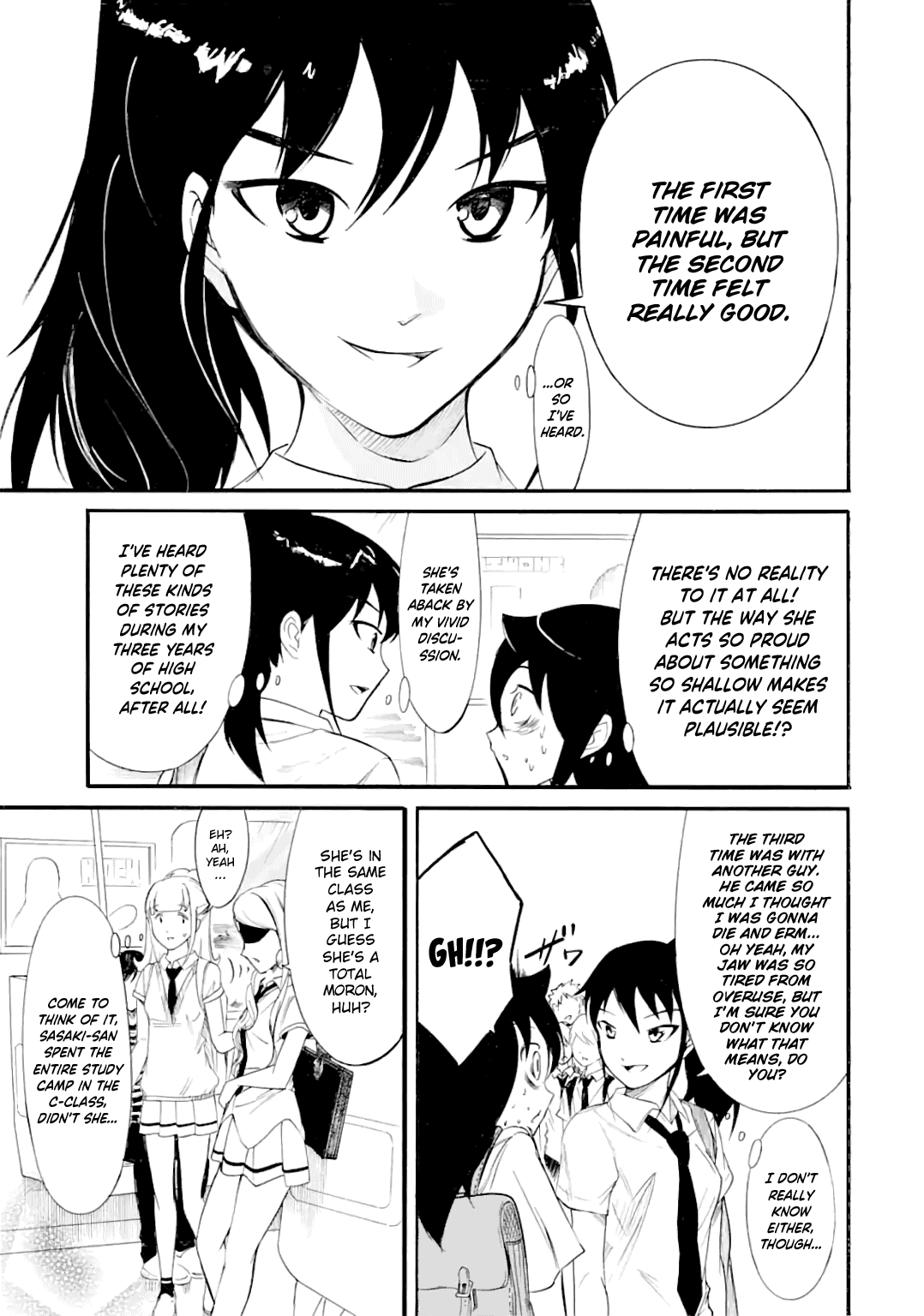It's Not My Fault That I'm Not Popular! chapter 184 - page 5