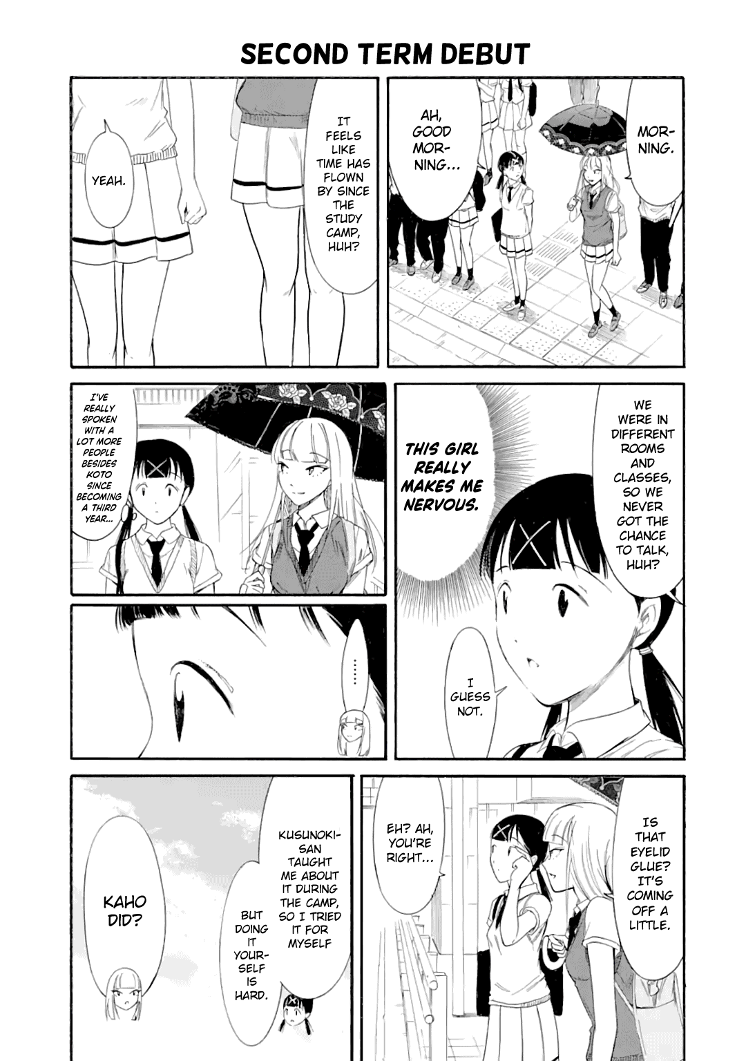 It's Not My Fault That I'm Not Popular! chapter 184 - page 7