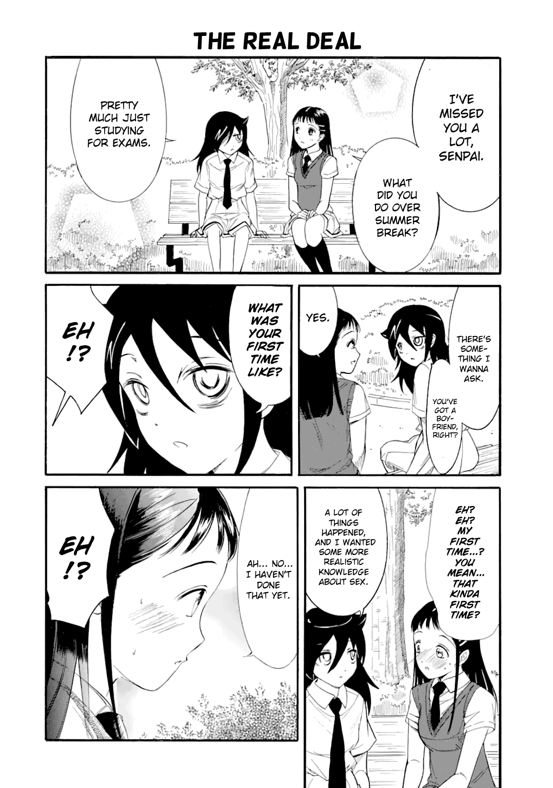 It's Not My Fault That I'm Not Popular! chapter 184.2 - page 6