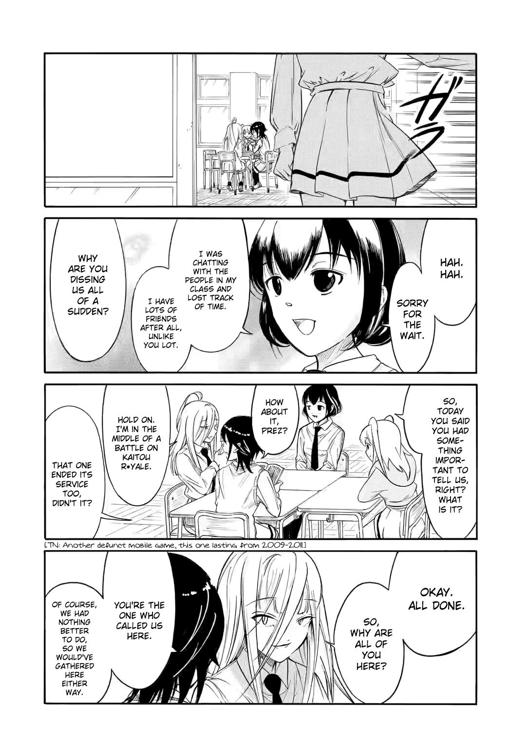 It's Not My Fault That I'm Not Popular! chapter 216 - page 4