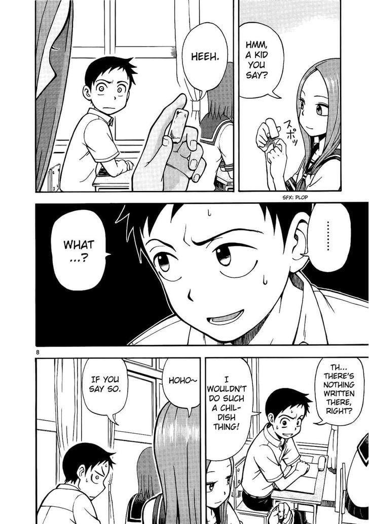 Karakai Jouzu No Takagi-San chapter 1 - page 12