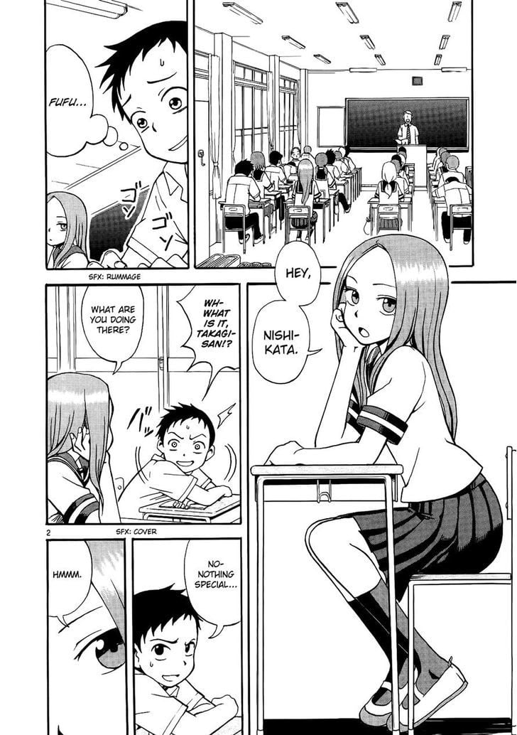 Karakai Jouzu No Takagi-San chapter 1 - page 6