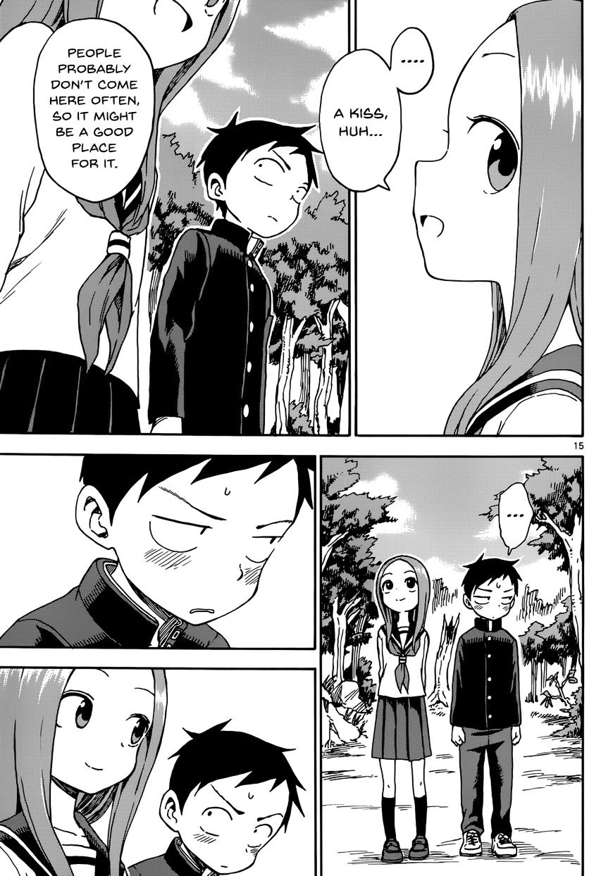 Karakai Jouzu No Takagi-San chapter 43 - page 15