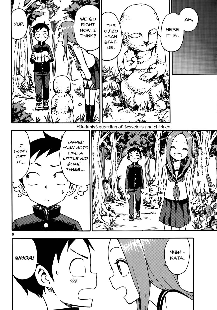 Karakai Jouzu No Takagi-San chapter 43 - page 6