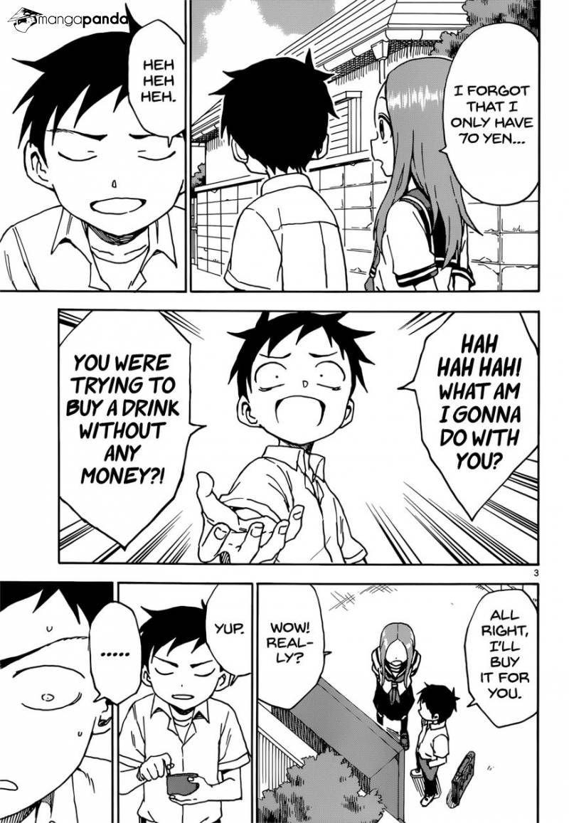 Karakai Jouzu No Takagi-San chapter 72 - page 3