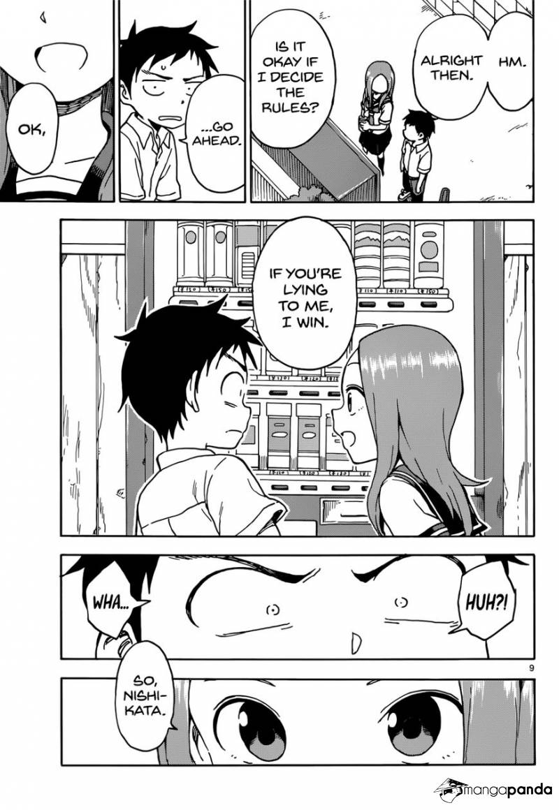 Karakai Jouzu No Takagi-San chapter 72 - page 8