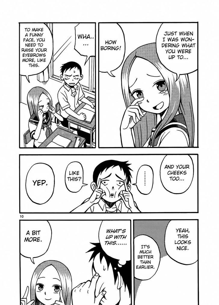 Karakai Jouzu No Takagi-San chapter 3 - page 10