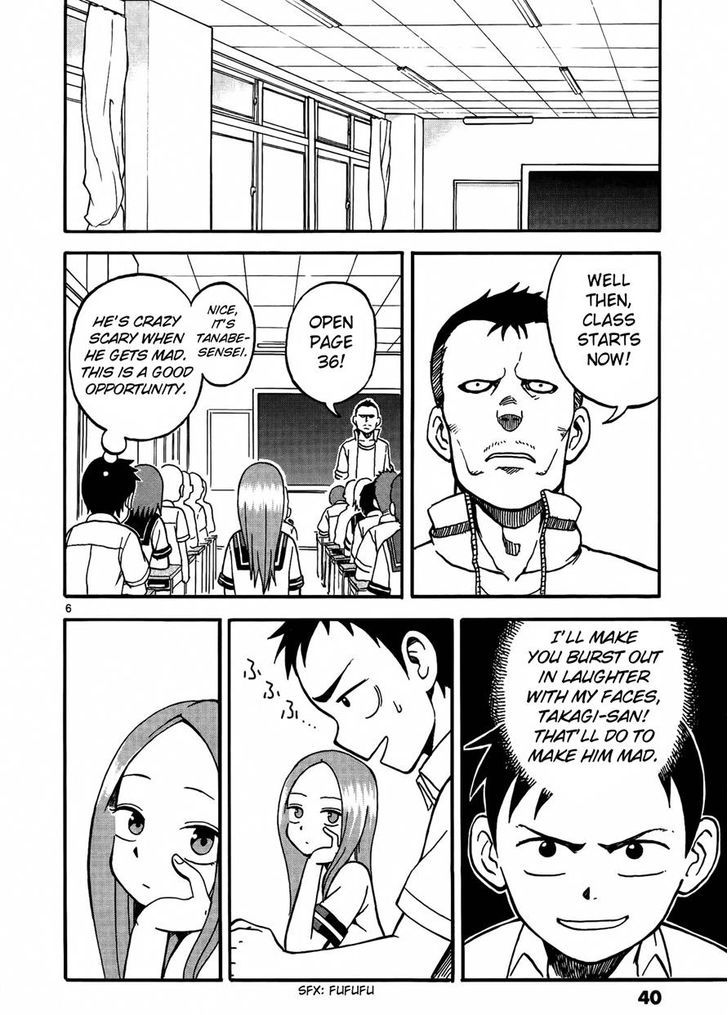 Karakai Jouzu No Takagi-San chapter 3 - page 6