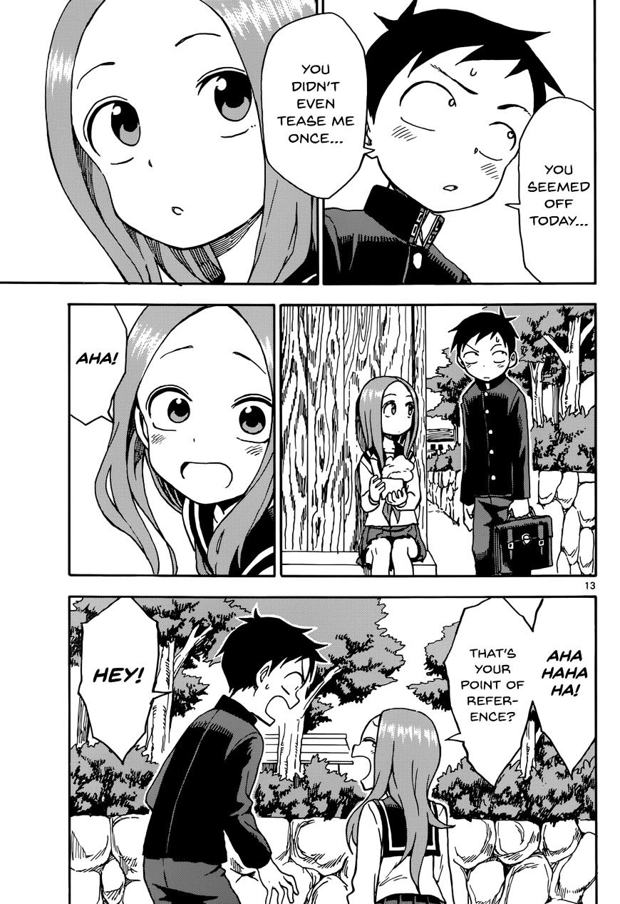 Karakai Jouzu No Takagi-San chapter 44 - page 13