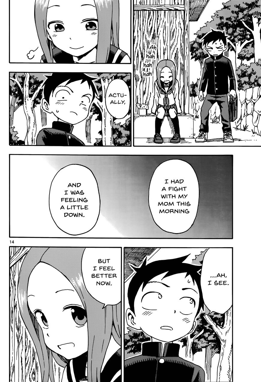 Karakai Jouzu No Takagi-San chapter 44 - page 14