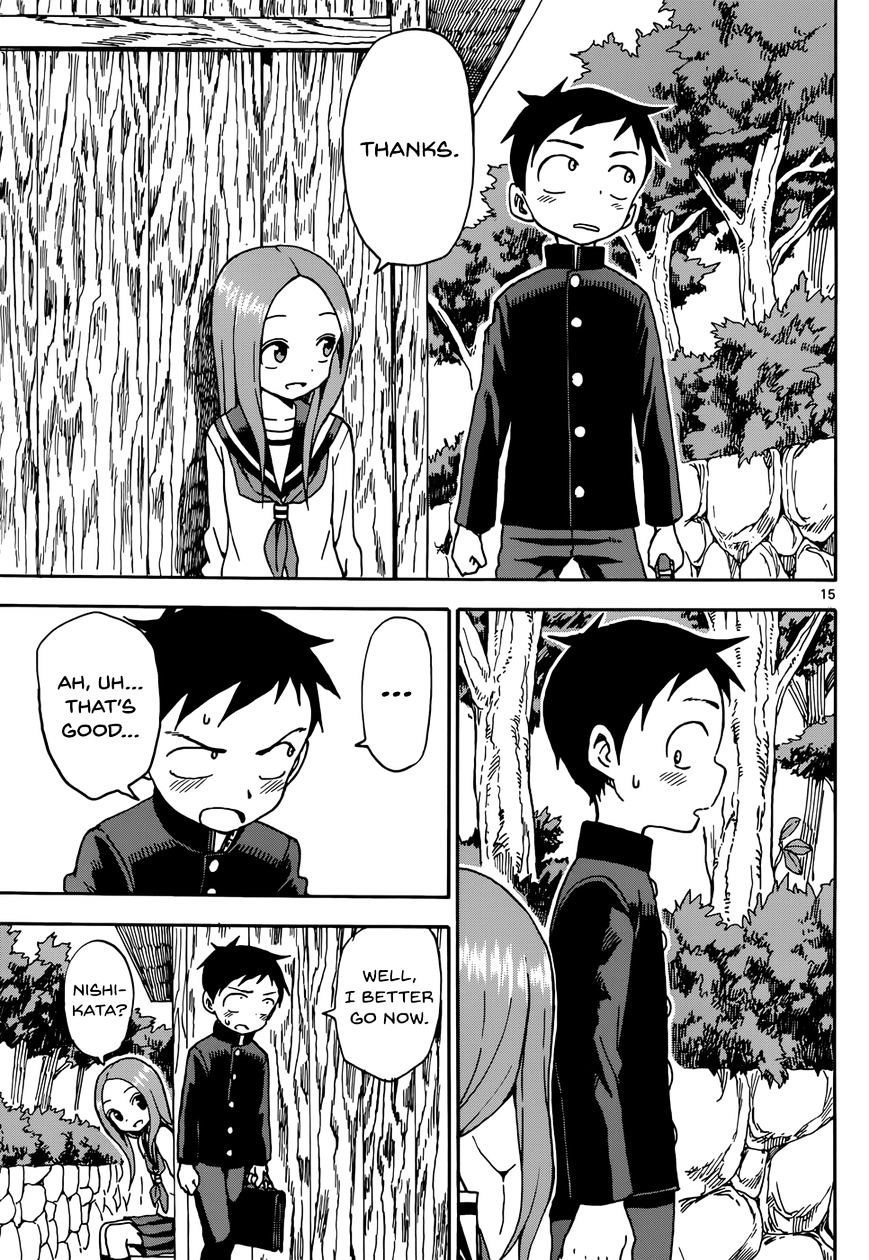 Karakai Jouzu No Takagi-San chapter 44 - page 15