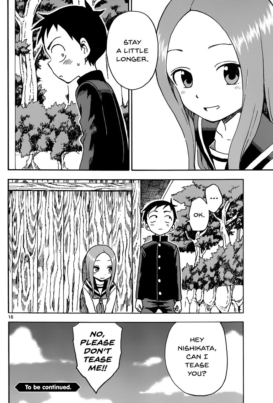 Karakai Jouzu No Takagi-San chapter 44 - page 16