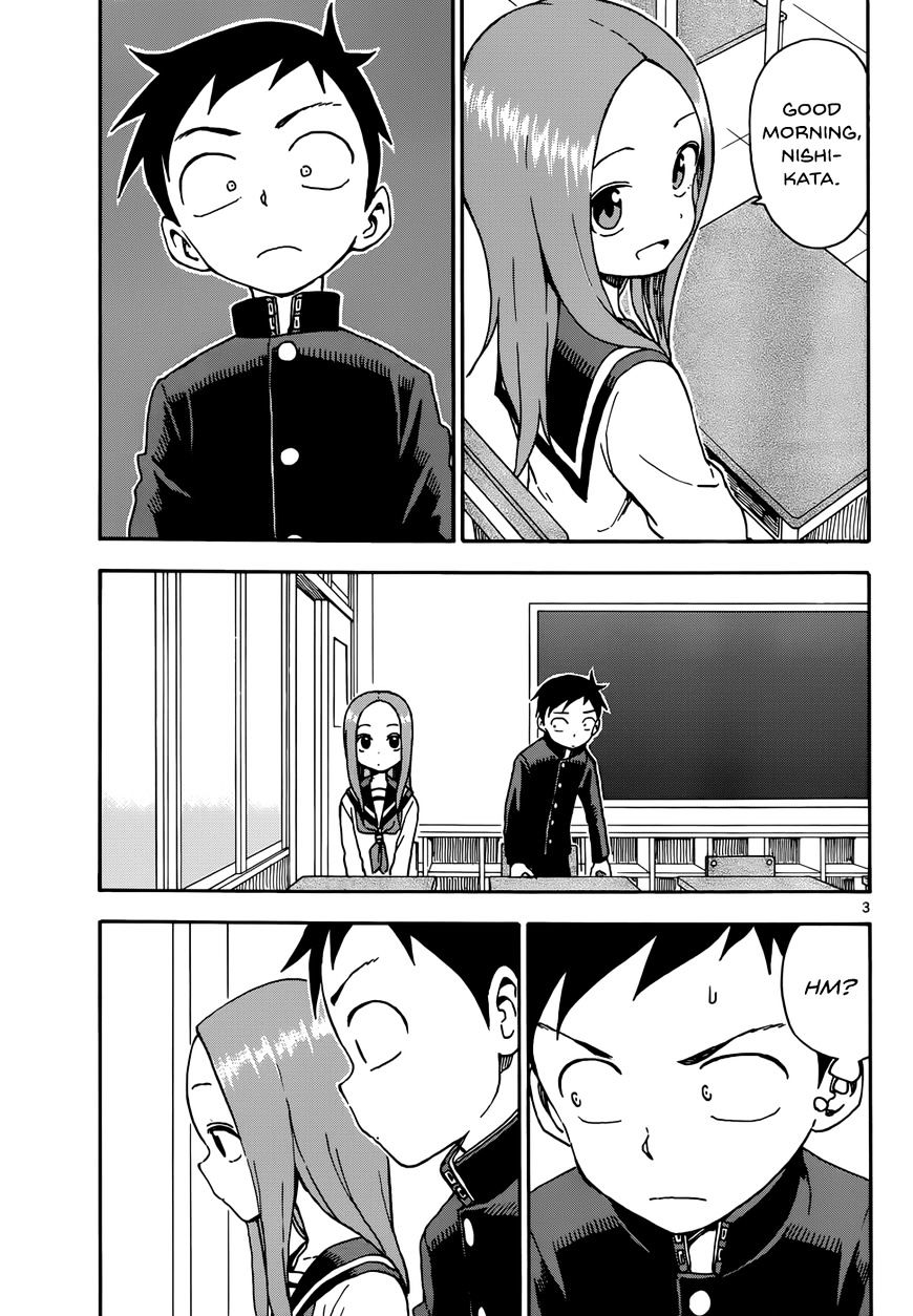 Karakai Jouzu No Takagi-San chapter 44 - page 3