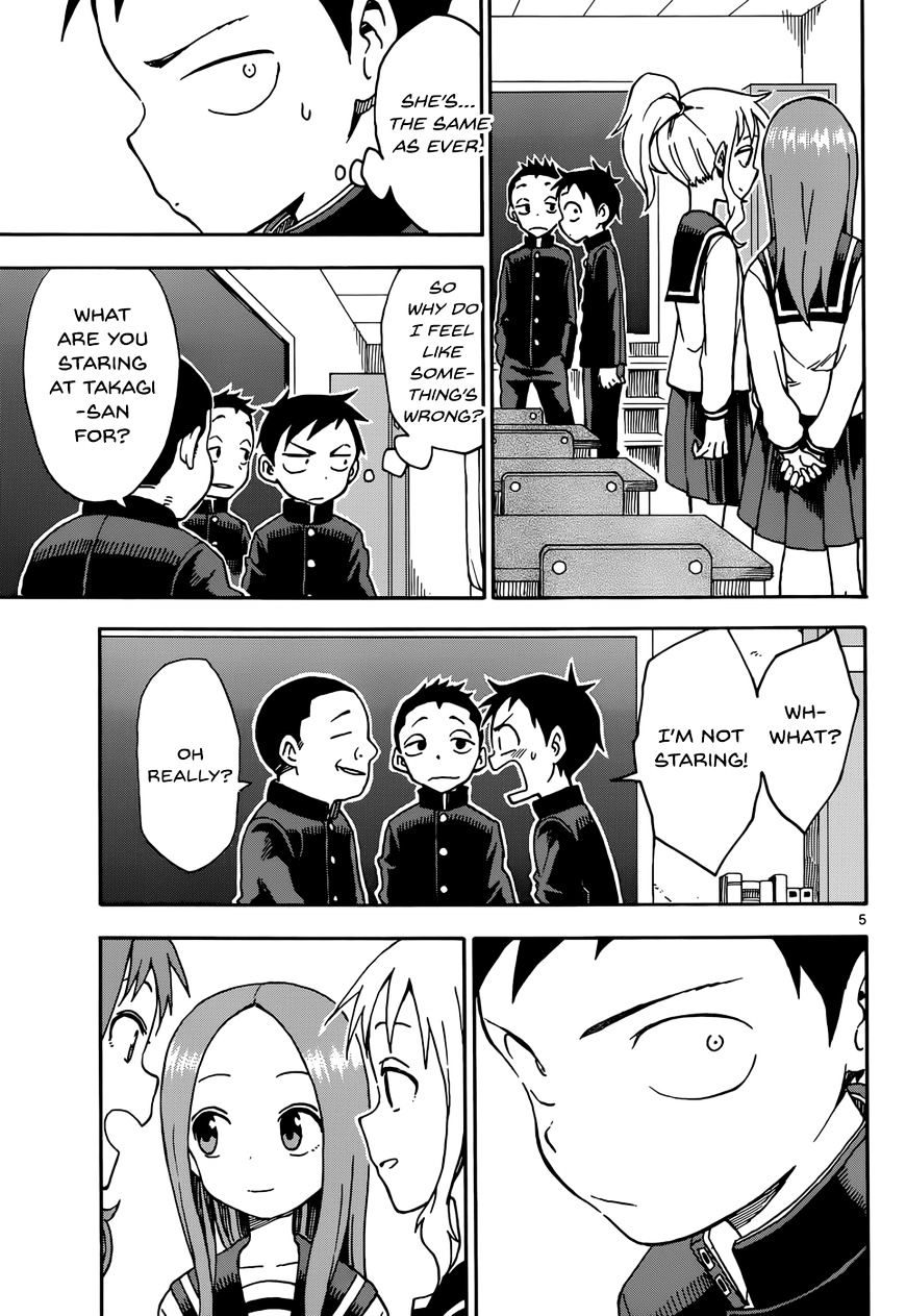 Karakai Jouzu No Takagi-San chapter 44 - page 5