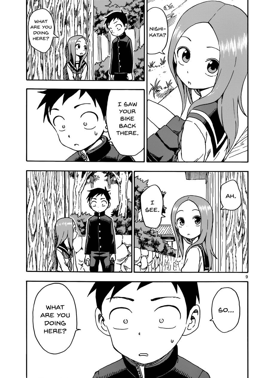 Karakai Jouzu No Takagi-San chapter 44 - page 9