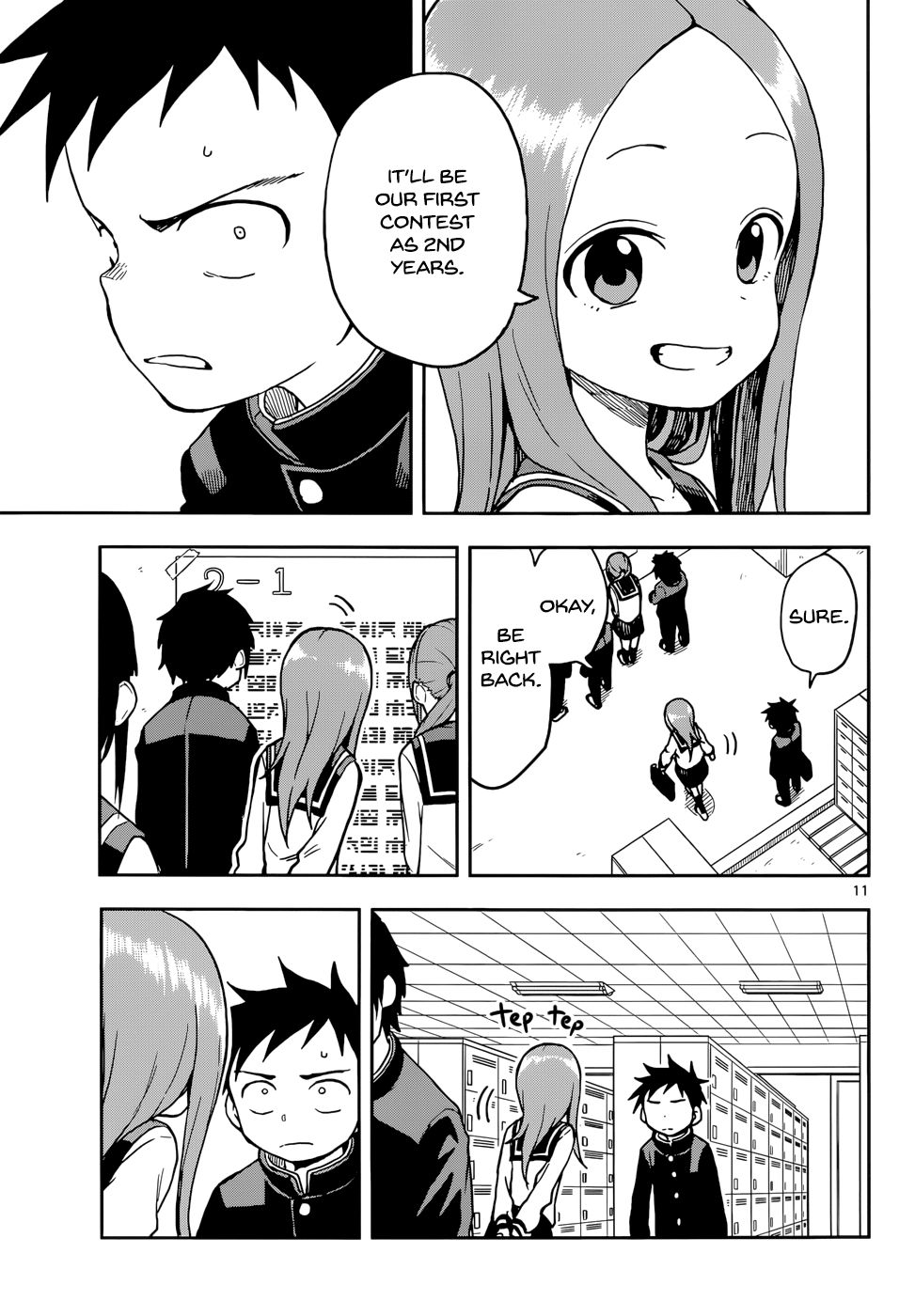 Karakai Jouzu No Takagi-San chapter 107 - page 11