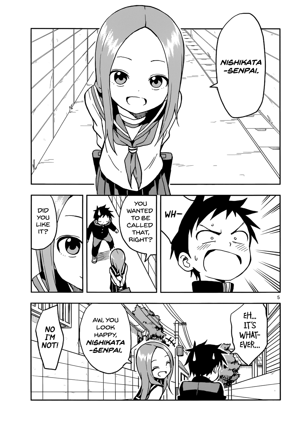 Karakai Jouzu No Takagi-San chapter 107 - page 5