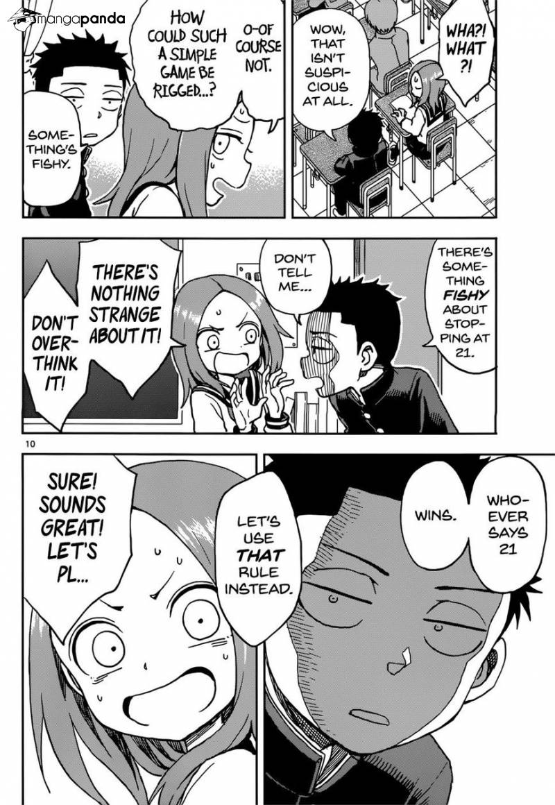 Karakai Jouzu No Takagi-San chapter 73 - page 10