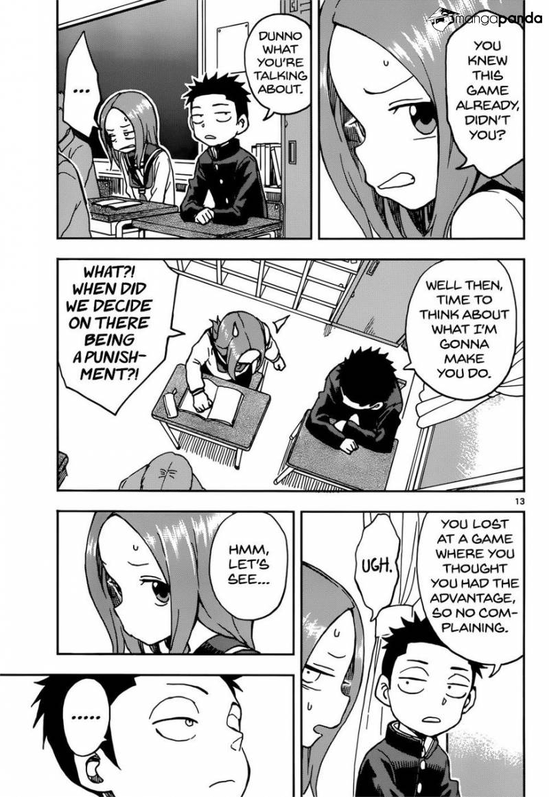 Karakai Jouzu No Takagi-San chapter 73 - page 12