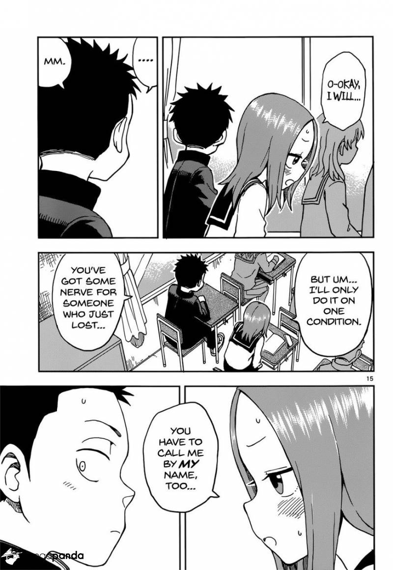 Karakai Jouzu No Takagi-San chapter 73 - page 14