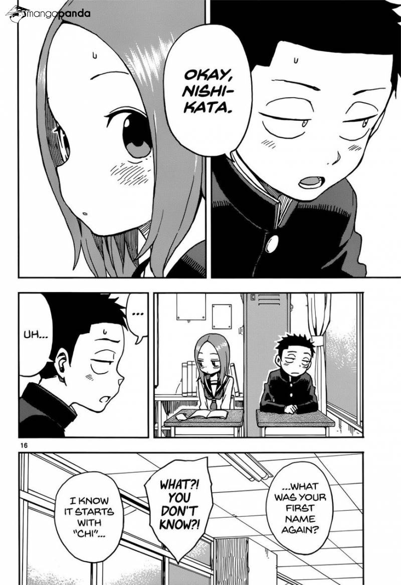 Karakai Jouzu No Takagi-San chapter 73 - page 15