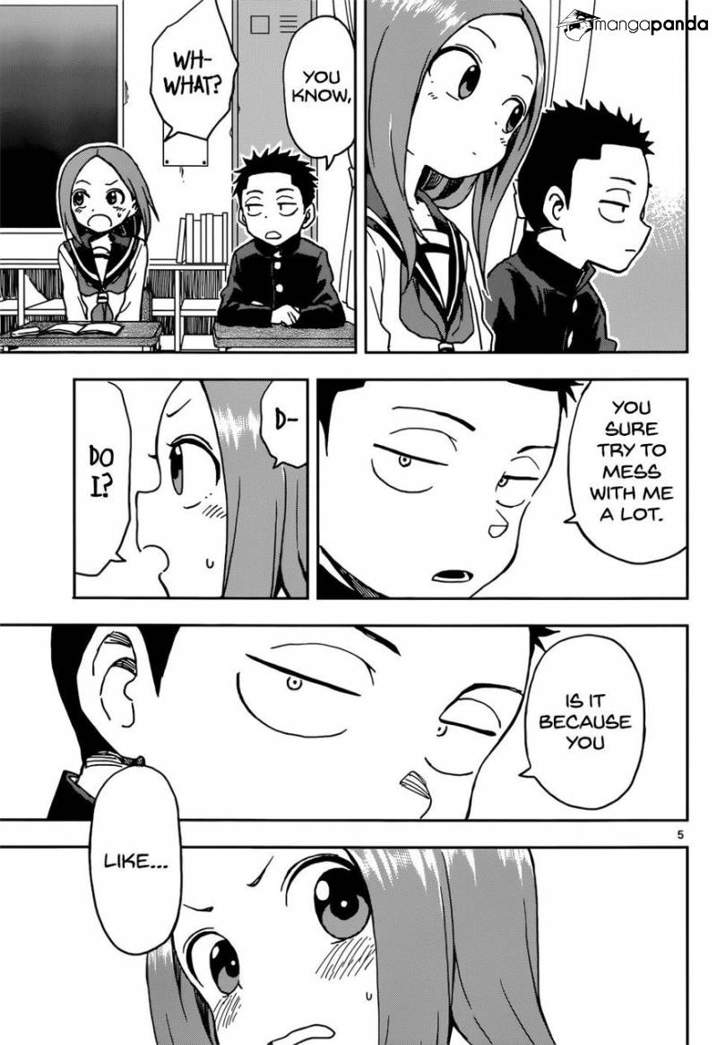Karakai Jouzu No Takagi-San chapter 73 - page 5