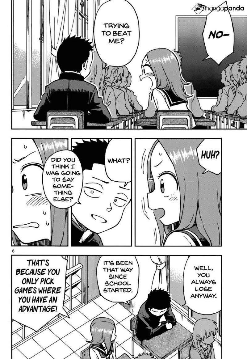 Karakai Jouzu No Takagi-San chapter 73 - page 6