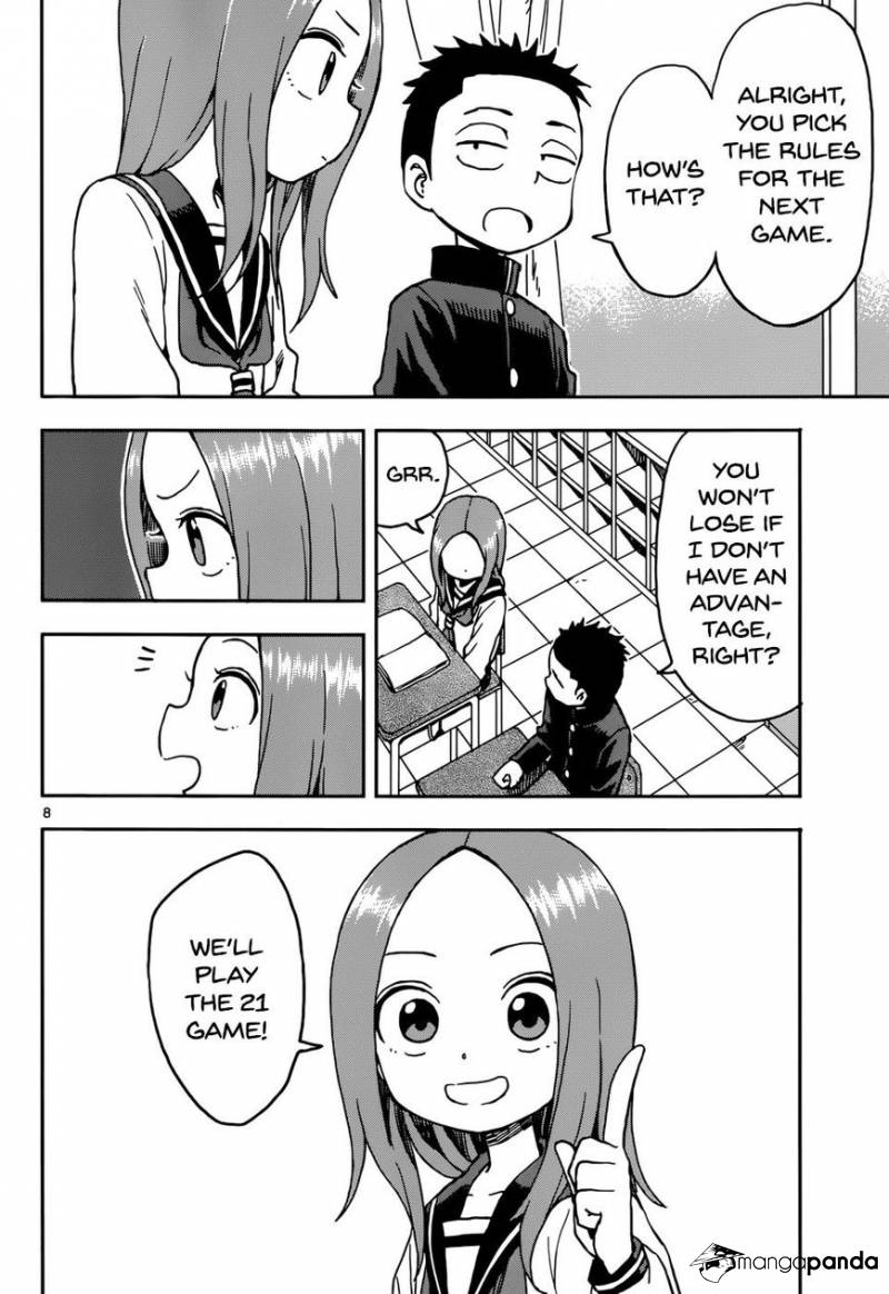 Karakai Jouzu No Takagi-San chapter 73 - page 8