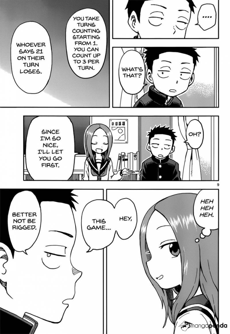 Karakai Jouzu No Takagi-San chapter 73 - page 9