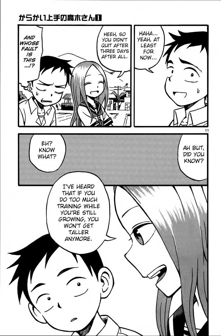 Karakai Jouzu No Takagi-San chapter 4 - page 12