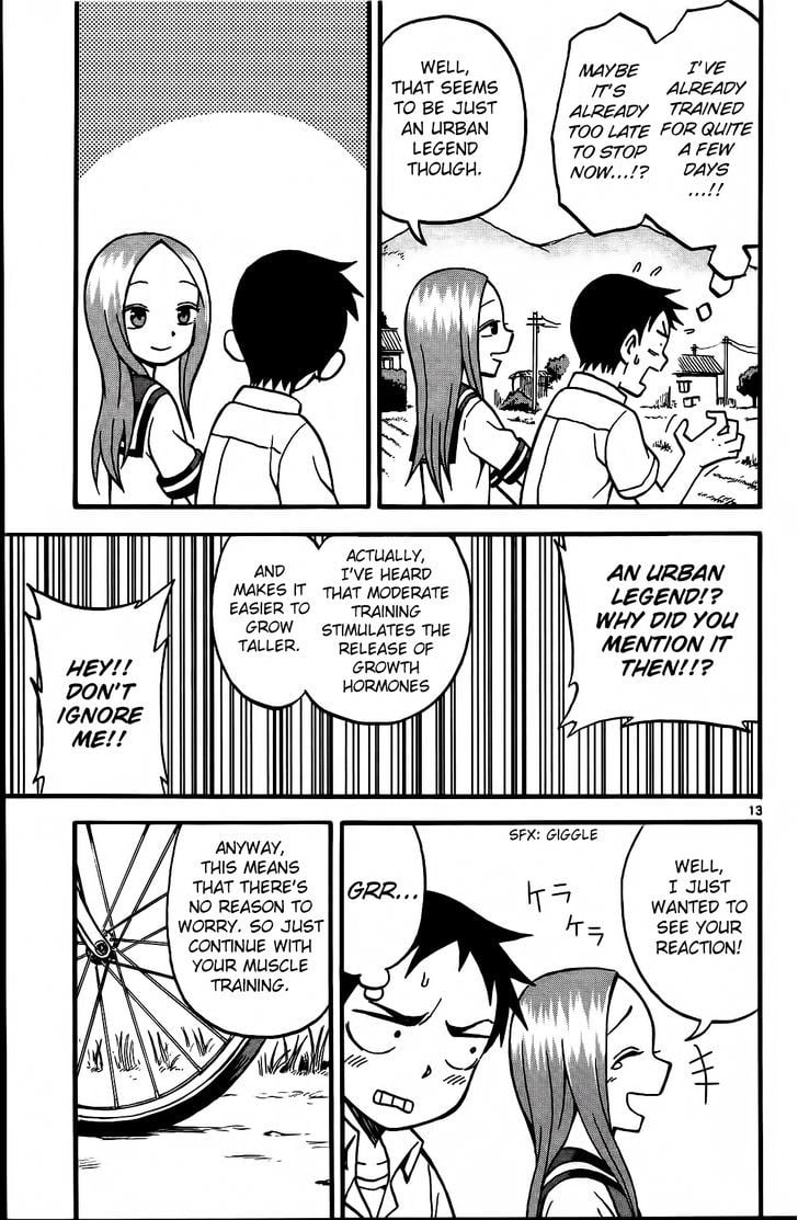 Karakai Jouzu No Takagi-San chapter 4 - page 14