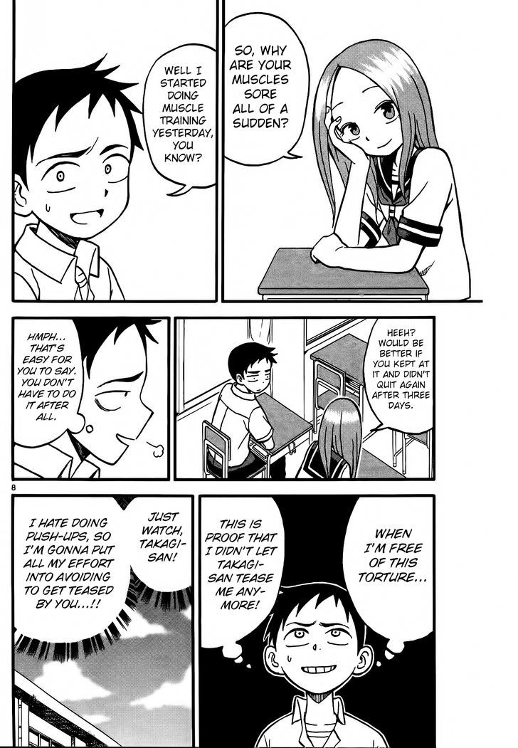 Karakai Jouzu No Takagi-San chapter 4 - page 9