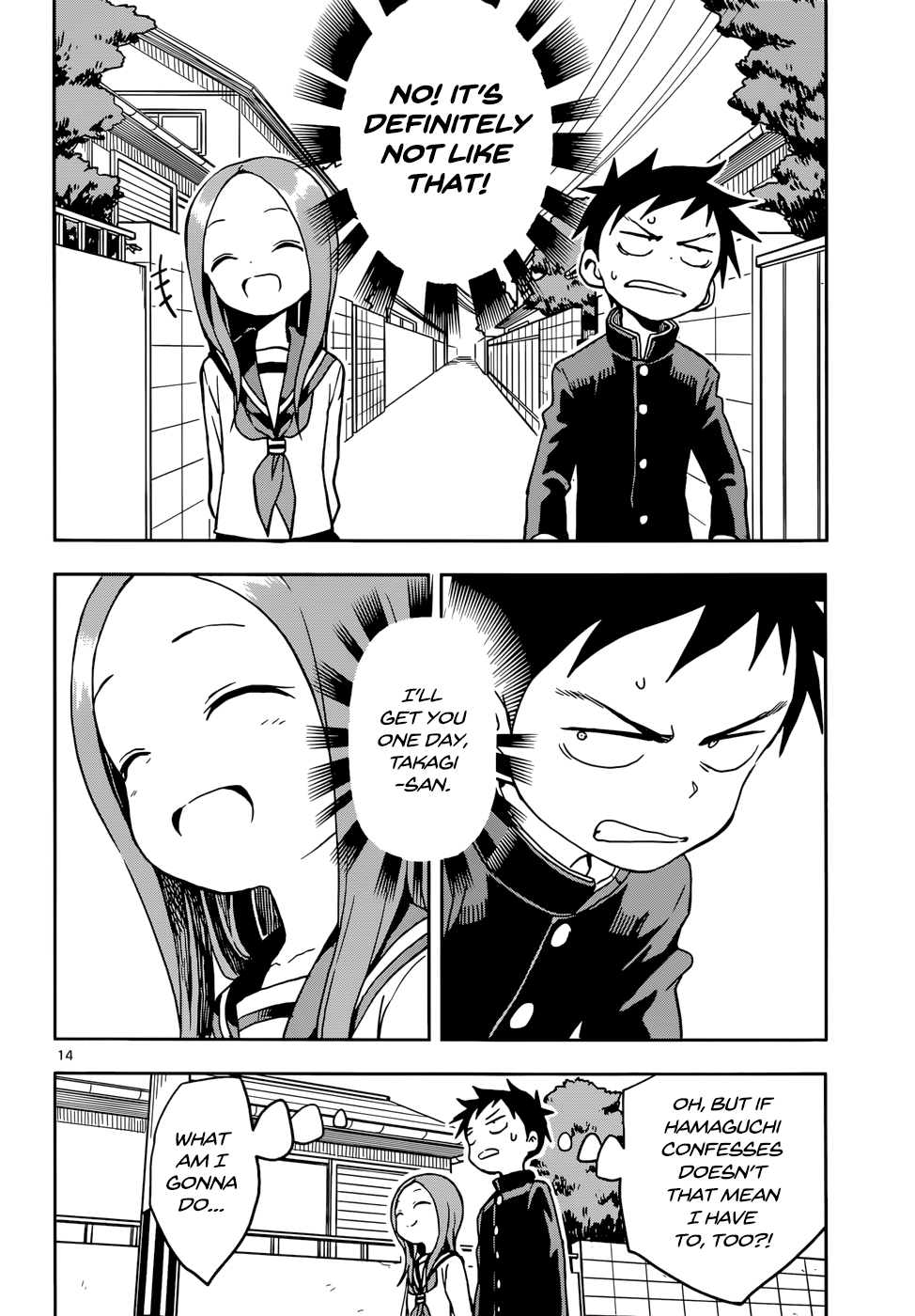 Karakai Jouzu No Takagi-San chapter 108 - page 14