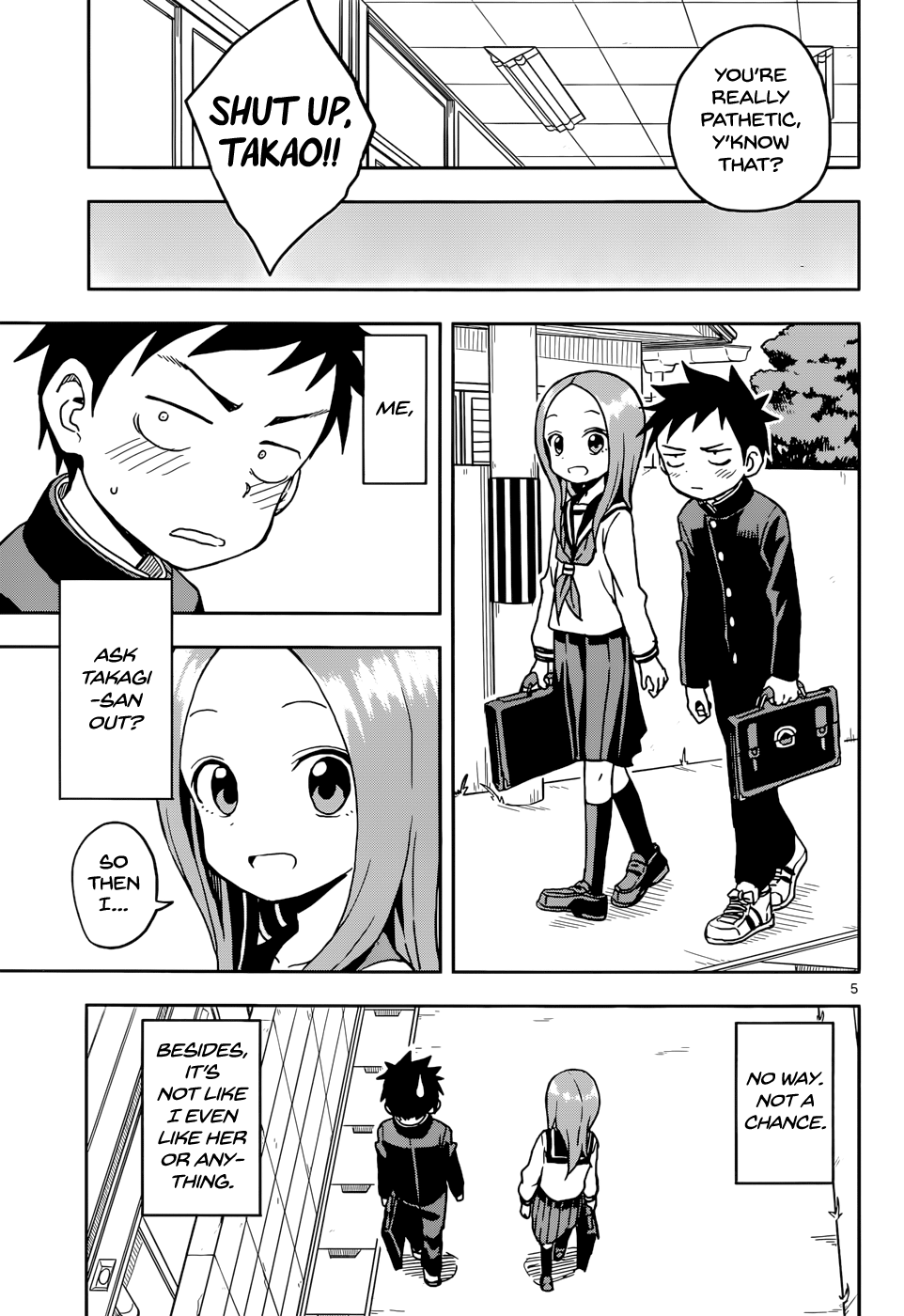 Karakai Jouzu No Takagi-San chapter 108 - page 5