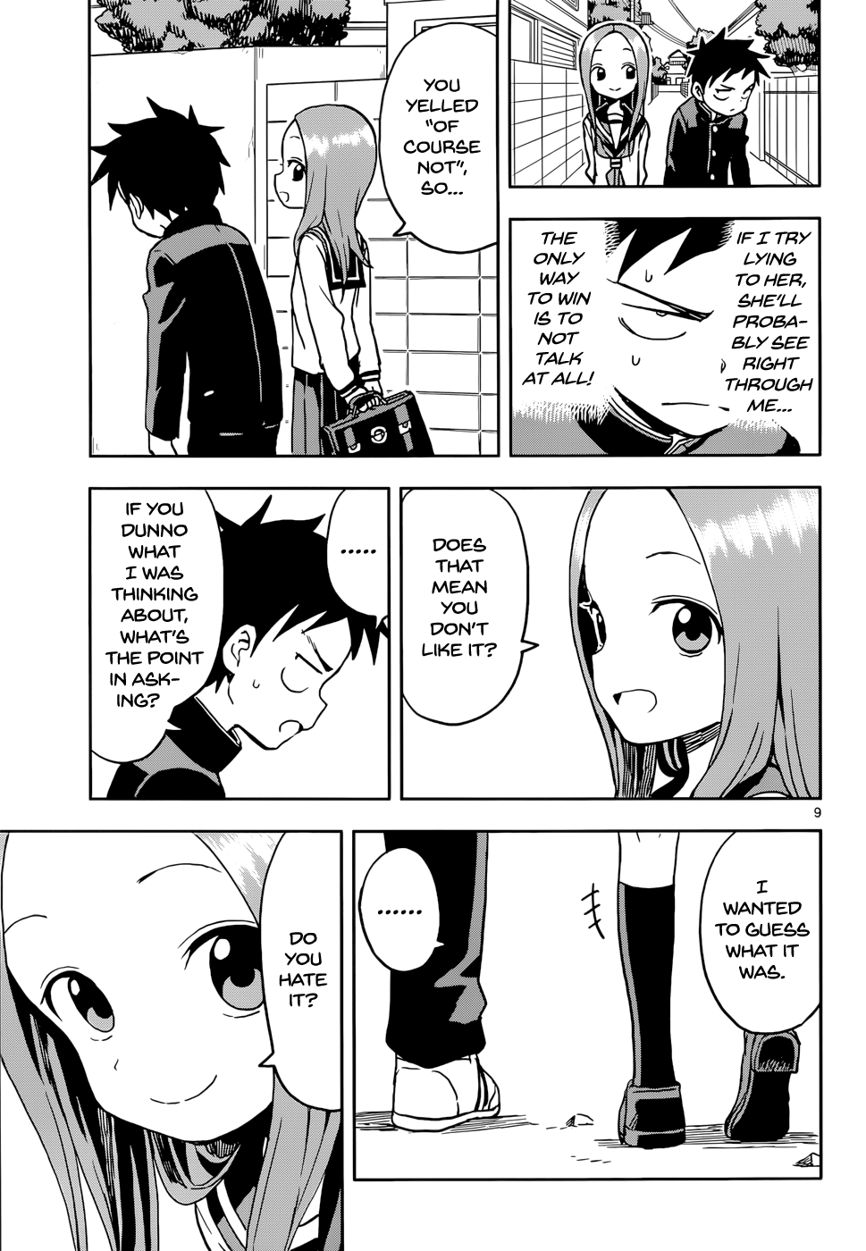 Karakai Jouzu No Takagi-San chapter 108 - page 9