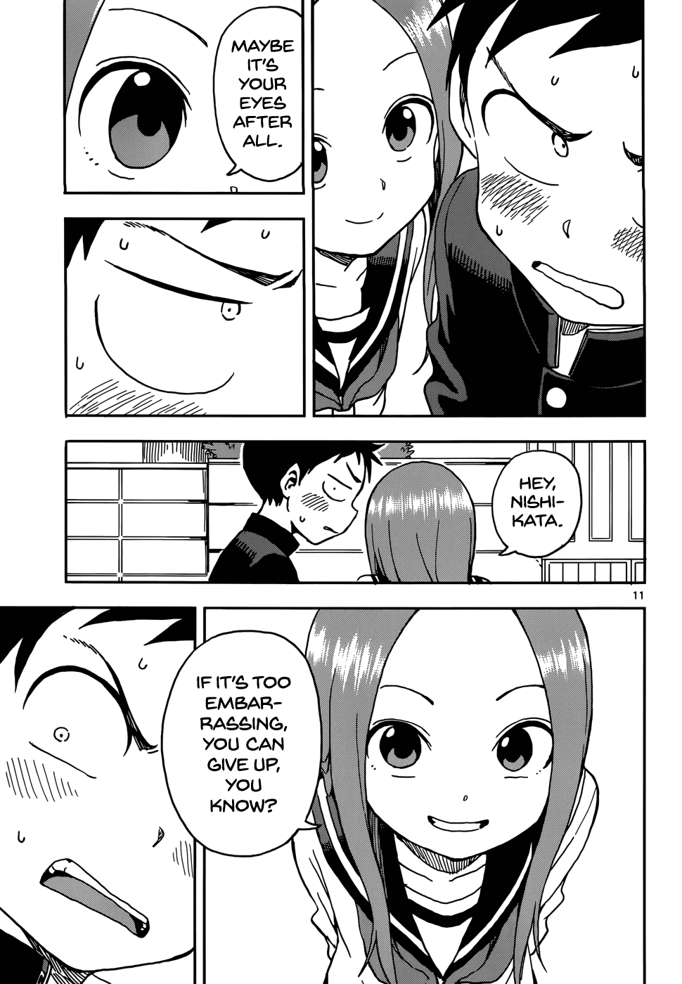 Karakai Jouzu No Takagi-San chapter 74 - page 11