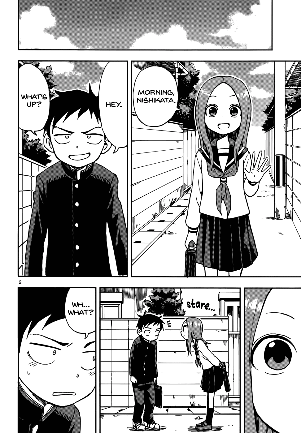 Karakai Jouzu No Takagi-San chapter 74 - page 2