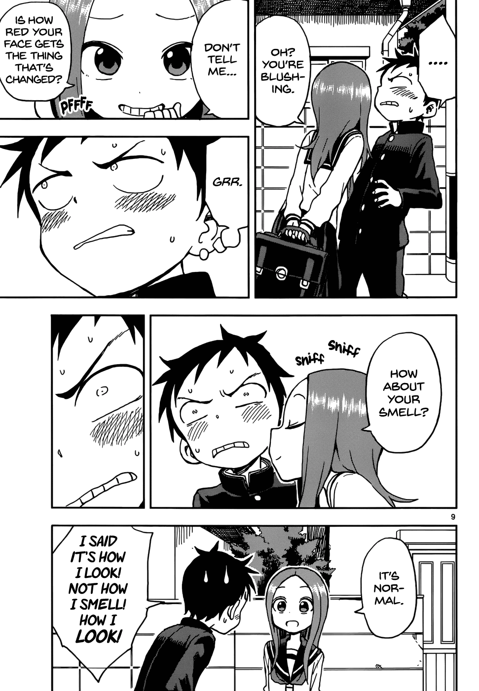 Karakai Jouzu No Takagi-San chapter 74 - page 9