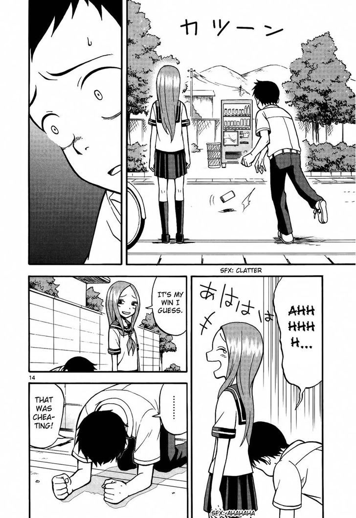 Karakai Jouzu No Takagi-San chapter 5 - page 14