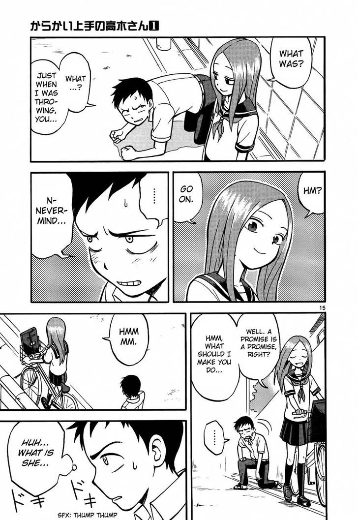 Karakai Jouzu No Takagi-San chapter 5 - page 15