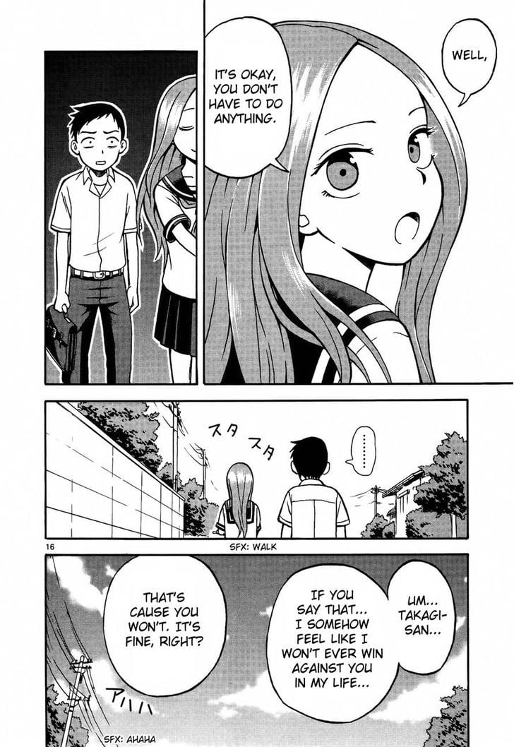 Karakai Jouzu No Takagi-San chapter 5 - page 16