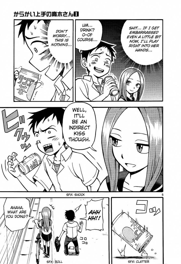 Karakai Jouzu No Takagi-San chapter 5 - page 5