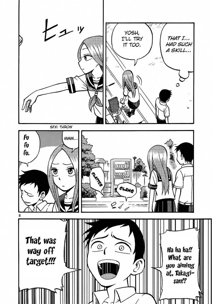 Karakai Jouzu No Takagi-San chapter 5 - page 8