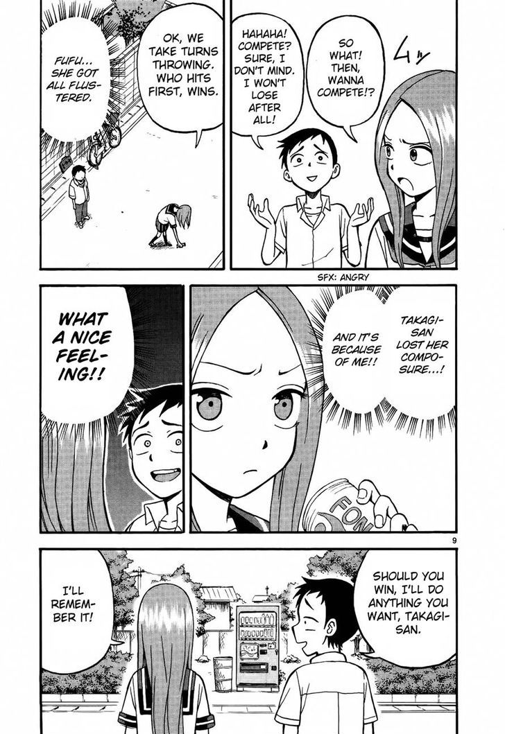 Karakai Jouzu No Takagi-San chapter 5 - page 9