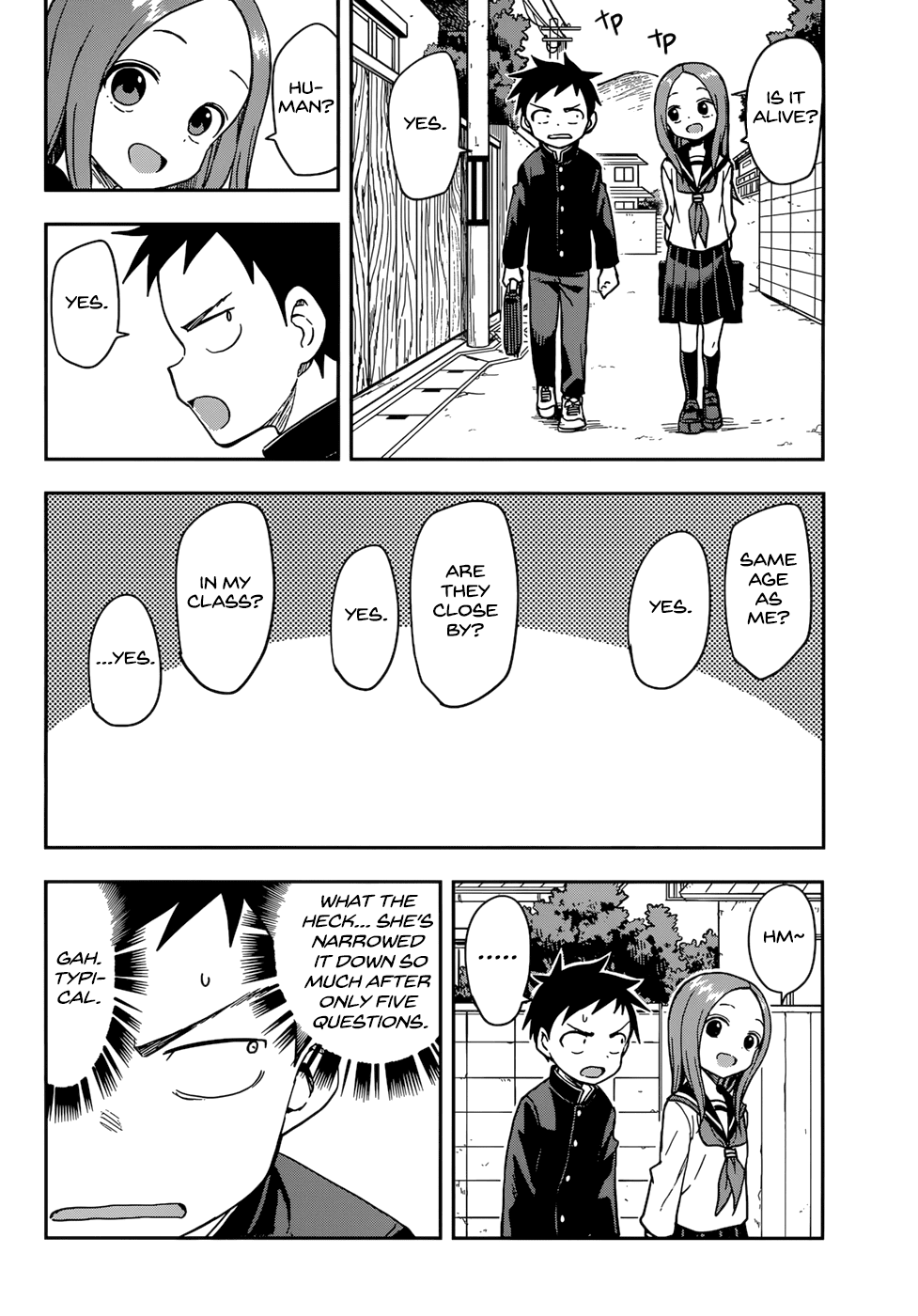 Karakai Jouzu No Takagi-San chapter 143 - page 6